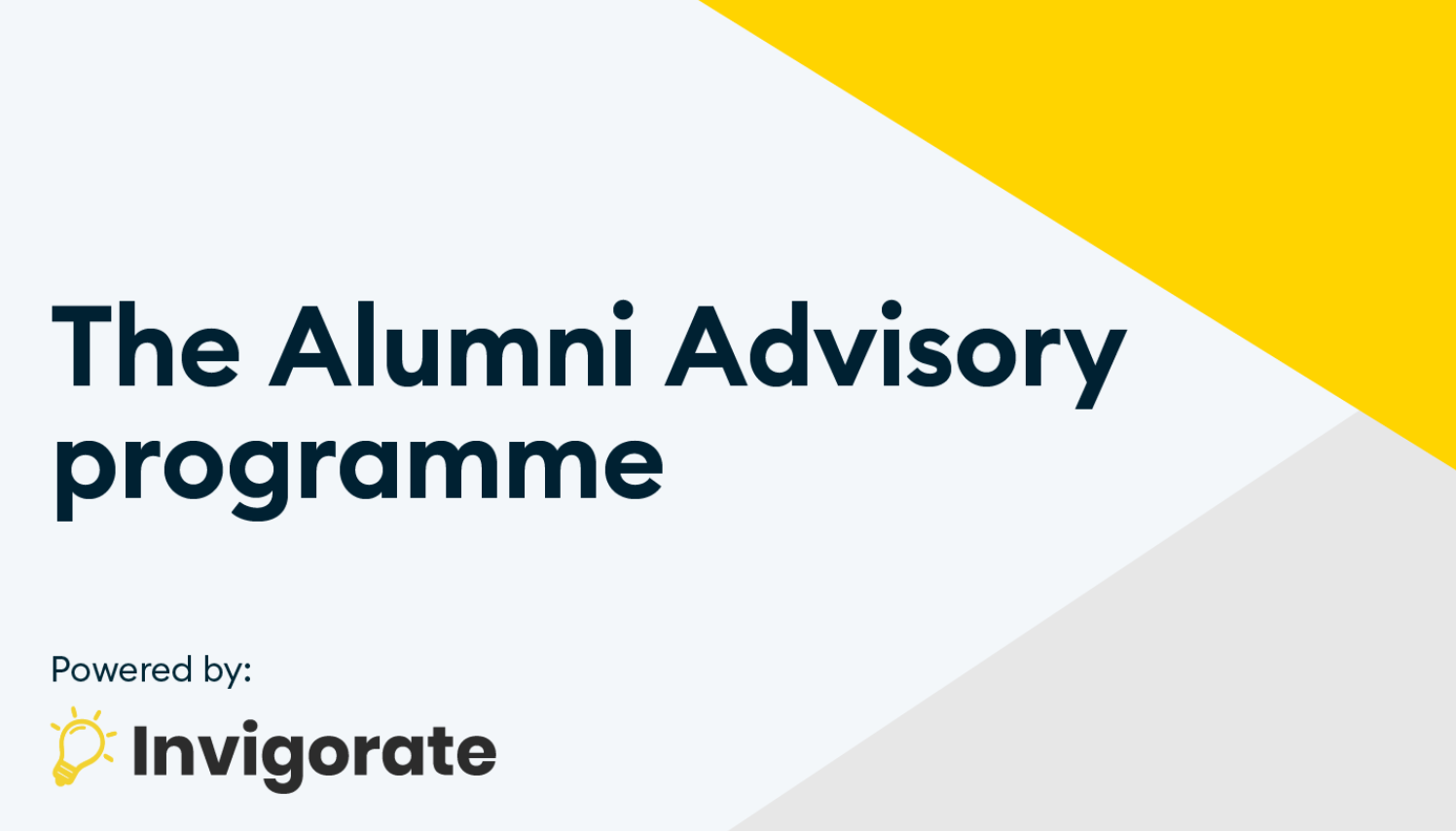 Advising Scaleups with the Alumni Advisory Programme - Ask Me Anything