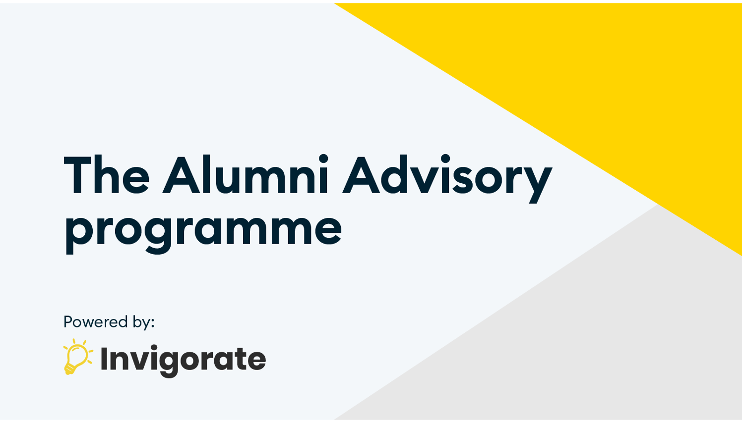 Advising Scaleups with the Alumni Advisory Programme - Ask Me Anything 2