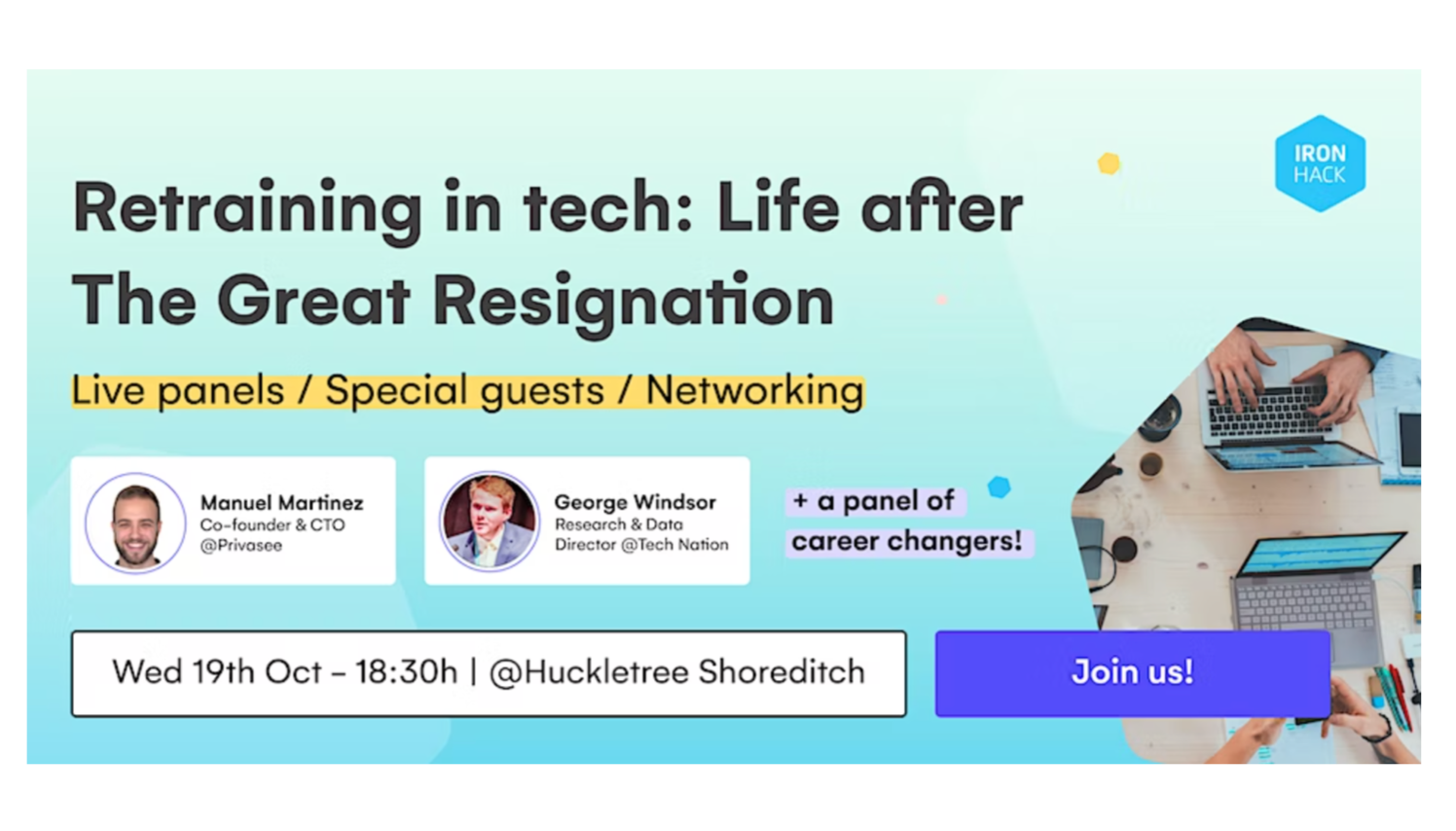 Retraining in Tech - Life after the Great Resignation